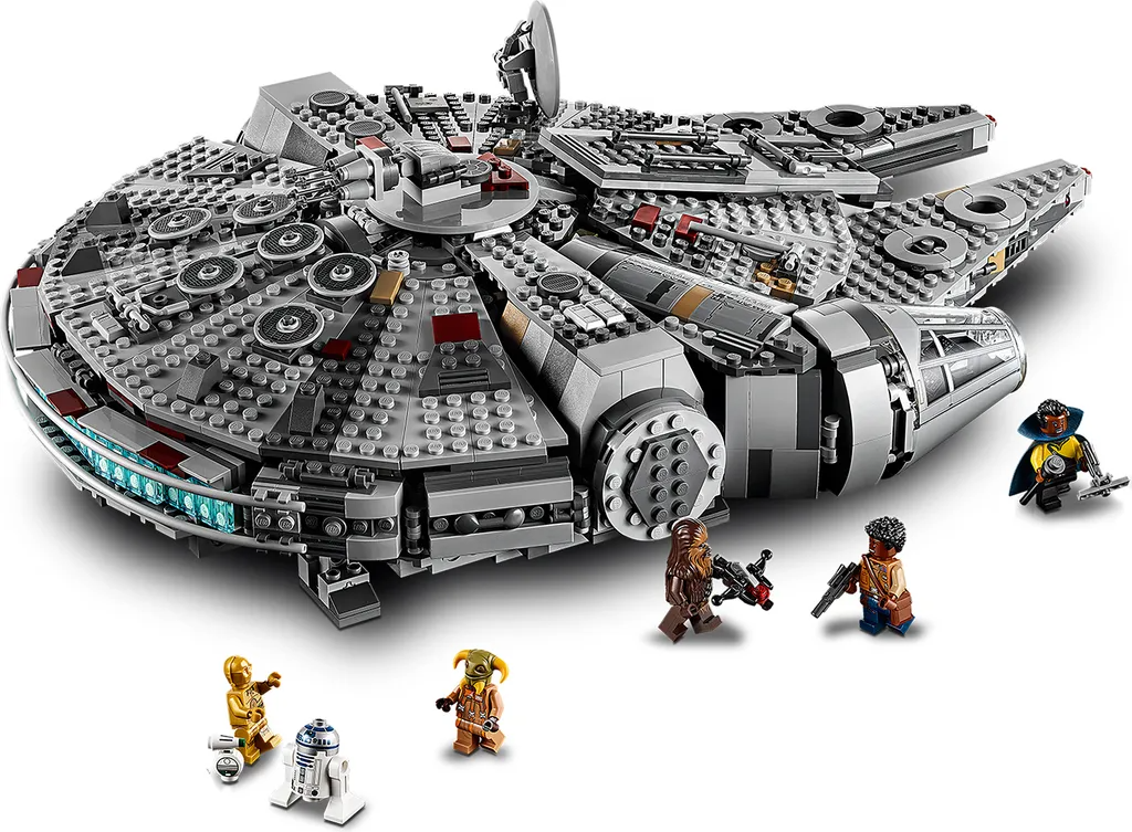 LEGO Star Wars Millennium Falcon 75257 – 7 Minifiguren ab 9 J.