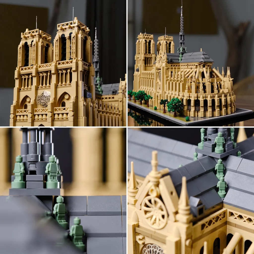 LEGO Architecture Notre-Dame de Paris 21061 – 4383 Teile