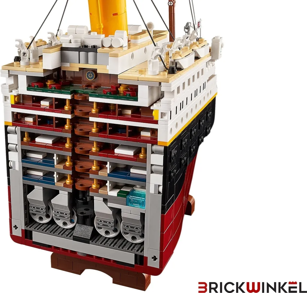 LEGO Creator Expert Titanic 10294 – 9090 Teile Maßstab 1:200