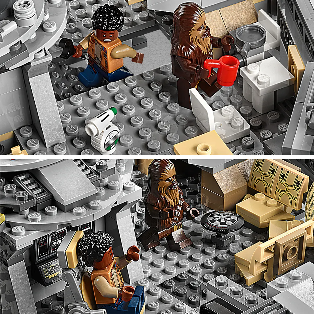 LEGO Star Wars Millennium Falcon 75257 – 7 Minifiguren ab 9 J.