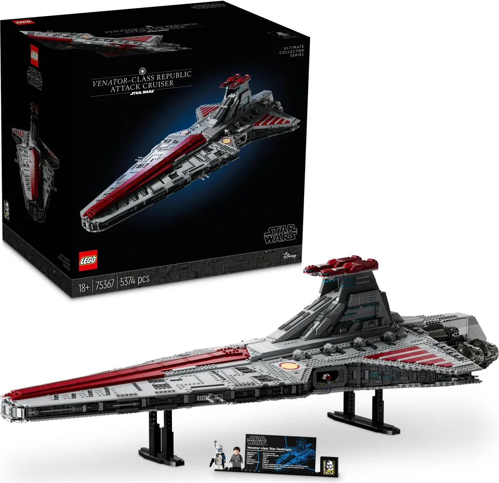 LEGO Star Wars UCS Venator Angriffskreuzer 75367 – 5374 Teile